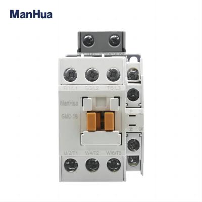 3P GMC-18 220VAC 18A Electrical Magnetic Contactor Three Phase For Protect Home Improvement And Electrical Equipment