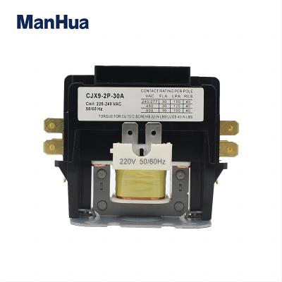CJX9-2P-30A Double P 240V Contactor For Air Condition Ac Contactor Elevator Magnetic Contactor