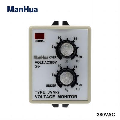 JVM-2 AC380V/50Hz 3 Phase JVM-2 Protection From the Phase Failure Phase Sequence Voltage Unbalance Monitoring Relay