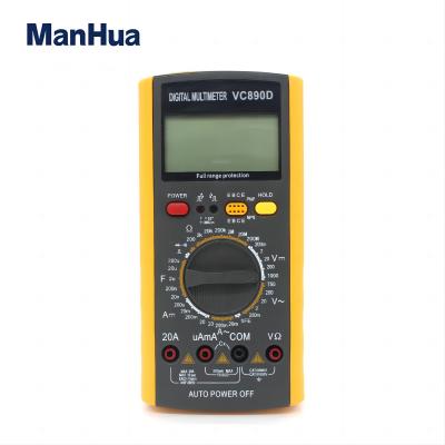 VC890D Digital Voltmeter Ammeter Professional Multimeter Professional Electric Tester Meter