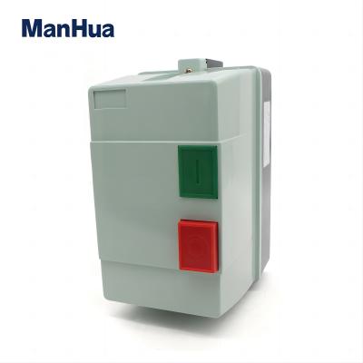 LE1-D12/D18/D25/D32 3-phase Motor Magnetic Starter AC Contactor Protect Over Load or Lack Phase Circuit Square Button