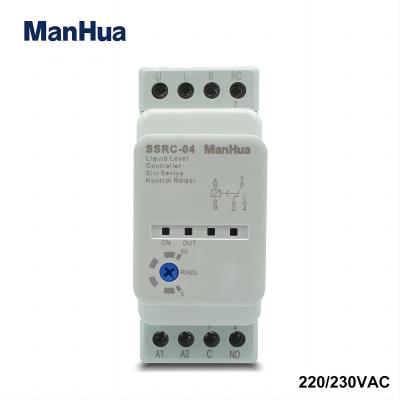  SSRC-04  220/230VAC 50/60Hz DIN rail liquid level controller adjustable 5-50kΩ