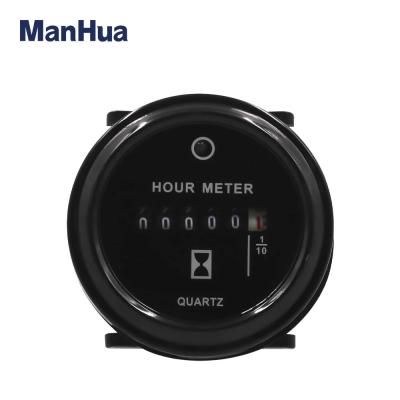  MH11L AC/DC6-80V Hour Meter Round waterproof timer Engine for motor vehicle truck and ship Hour counter