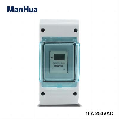 MT15 Digital Timer Switch AC 110-240V 50-60Hz Time Control Timing Switch with Waterproof Box