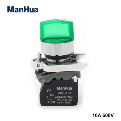  XB4-BK33M3 220V LED Switch Selector switch push button switch standard handle