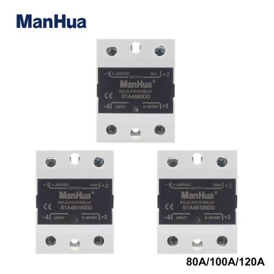 S1A4880DD/S1A48100DD/S1A48120DD  SSR 80A/100A/120A 3-32VDC Input 5-220VDC Output Single Phase DC to DC SSR Solid State Relay Module