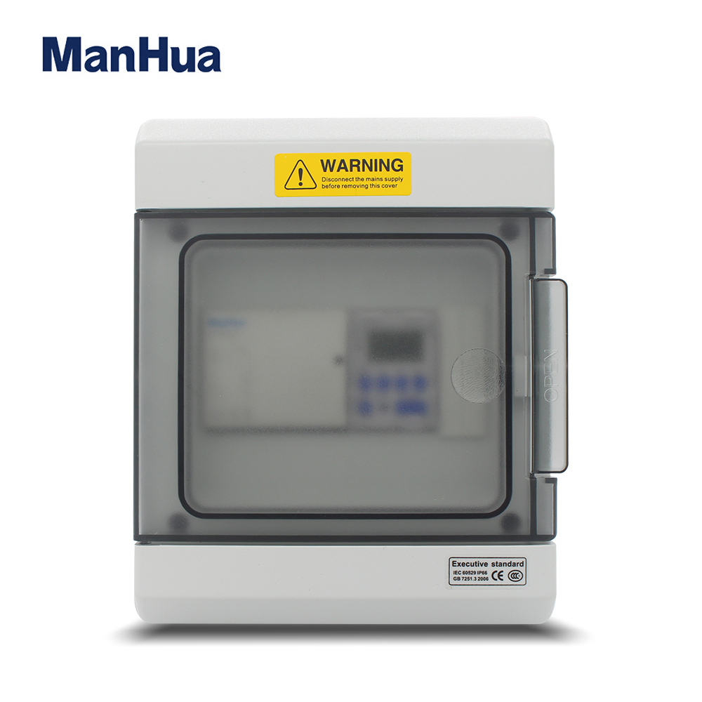 Manhua 40A 380VAC Three Phase MT153C-40 With Water Proof IP65 Digital Timer Switch Control Box